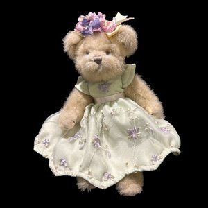 Vintage Bearington Teddy Bear Jointed Plush Stuffed Animal, Stuffed Toy